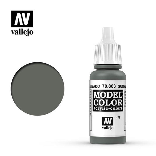 Vallejo Gunmetal Grey Metallic 17ml. (198)