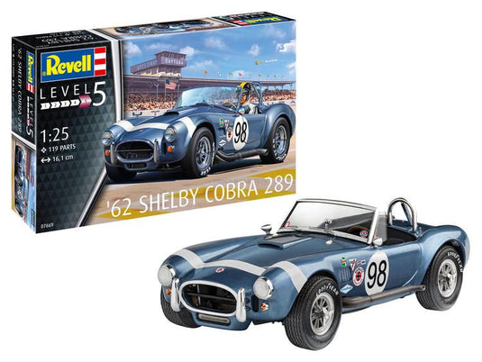 Revell Germany 1/25 1962 Shelby Cobra 289