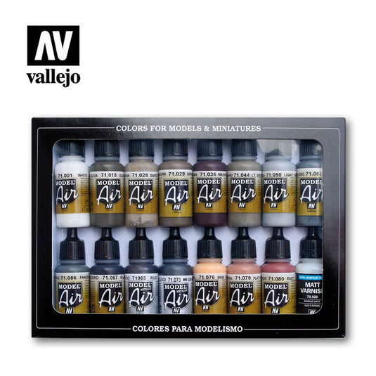 Vallejo Weathering Set 16pcs.