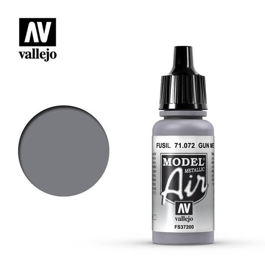 Vallejo Model Air Gunmetal Metallic 17ml.