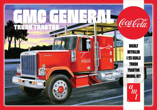 AMT 1/25 1976 GMC General Semi-Tractor - Coca-Cola