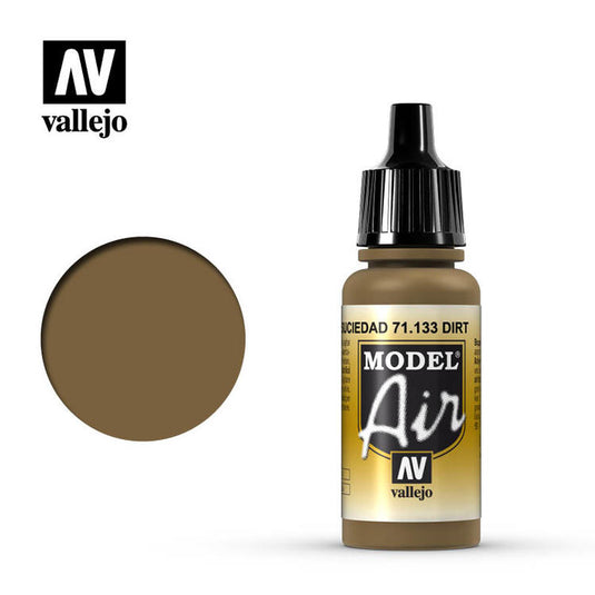 Vallejo Model Air Dirt 17ml.