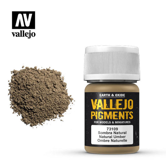 Vallejo Pigment Natural Umber 30ml.