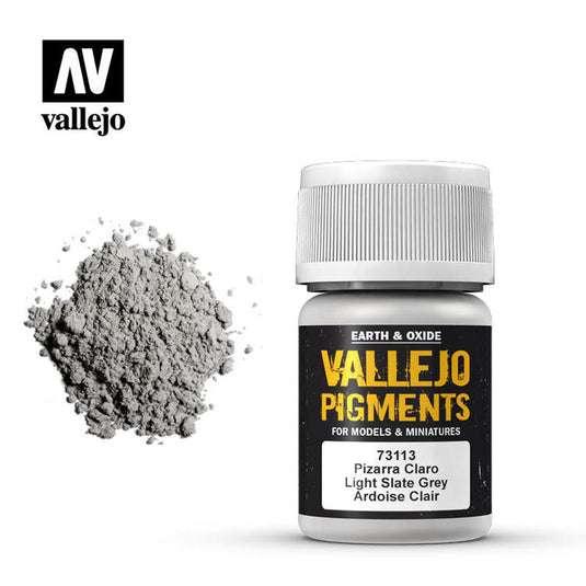 Vallejo Pigment Light Slate Grey 30ml.