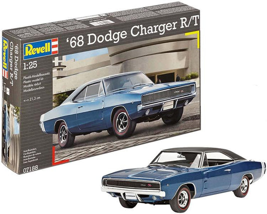Revell Germany 1/25 1968 Dodge Charger R/T