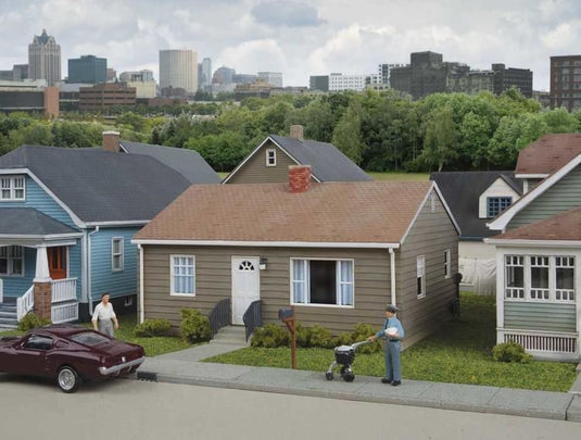 Walthers Cornerstone HO Postwar Prefab House - Kit