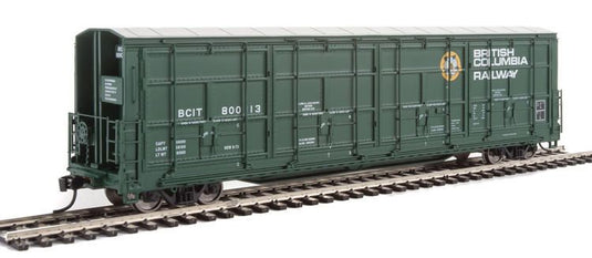 Walthers Proto HO 56' Thrall All-Door Boxcar - British Columbia - BCIT #800113