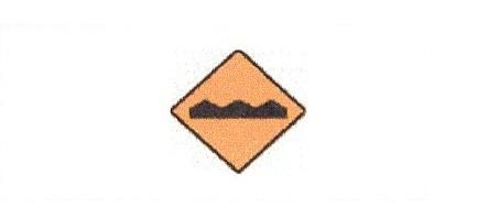 Signalisation C&G HO Travaux Chaussé Cahotteuse