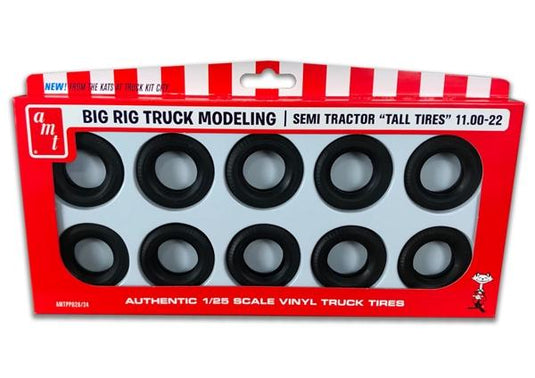 AMT 1/25 Semi Truck Tall Tires Pack