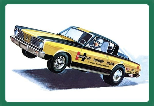 AMT 1/25 1966 Plymouth Barracuda Hemi Under Glass