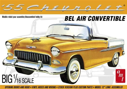 AMT 1/16 1955 Chevy Bel Air Convertible