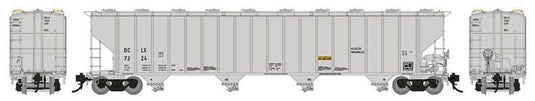 Rapido Trains HO Procor 5820 Covered Hopper: Dow Chemical - DCLX