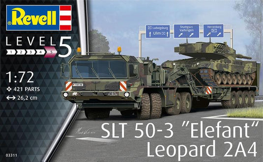Revell Germany 1/72 SLT 50-3 Elefant + Leopard 2A4
