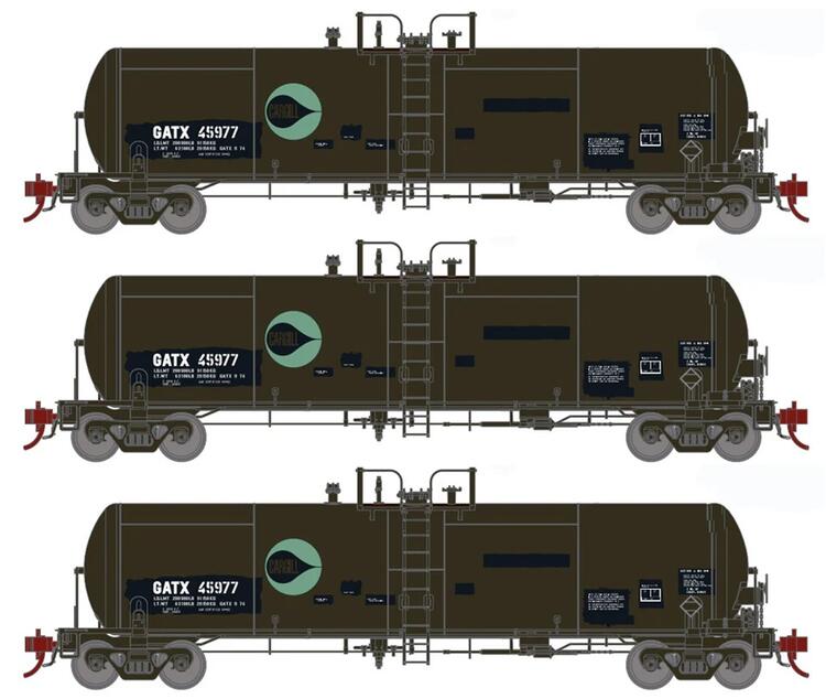 Chargez l'image dans la visionneuse de la galerie, Athearn Genesis HO GATC 20,000-Gallon GS Tank - GATX - Cargill