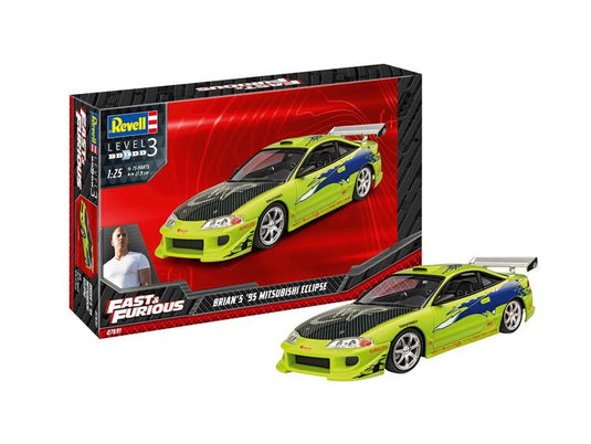 Revell Germany 1/25 Fast & Furious - Brian's 1995 Mitsubishi Eclipse