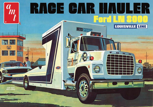 AMT 1/25 Ford LN8000 Race Car Hauler