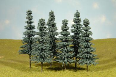 Bachmann SceneScapes - Blue Spruce - 5" - 6" pkg(6)