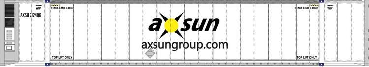Load image into Gallery viewer, Walthers SceneMaster HO conteneur frigorifique 53 pi – Axsun (949-8701)