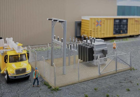 Walthers Cornerstone HO Small Substation - Kit