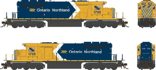 Bowser Executive HO GMD SD40-2 - w/DCC & Sound - Ontario Northland : #1735