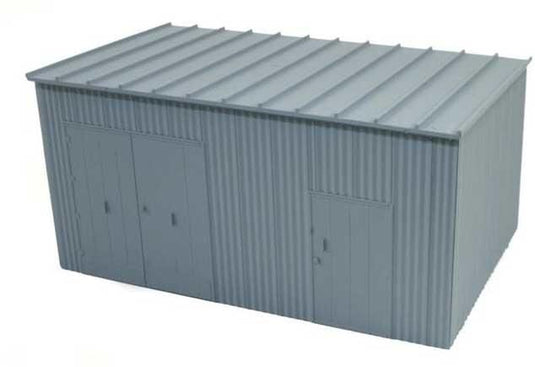 Atlas HO Trackside Equipment Shed - Assembled