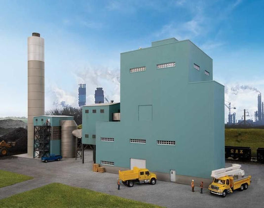 Walthers Cornerstone HO Lakefront Energy Power Plant with Dust Collector - Kit