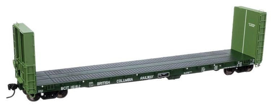 Walthers Proto HO 50' CC&F Bulkhead Flatcar - British Columbia - BCIT