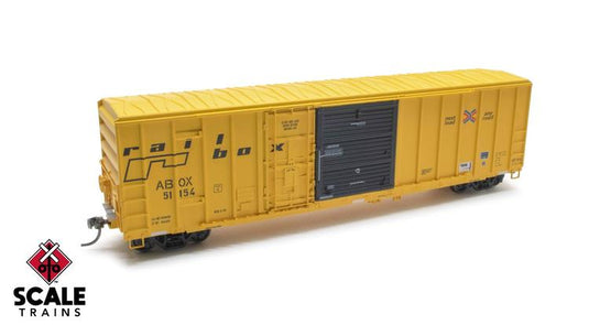 ExactRail Evolution HO FMC 5277 Combo Door Boxcar, Railbox / OLI - ABOX #51154