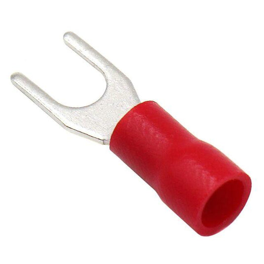 Terminaux à Fourche Isolés 22-18 #8 Paquet de 20