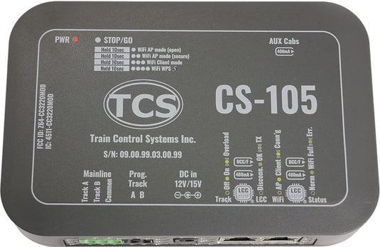 TCS CS-105 DCC Command Station