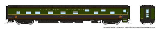 Rapido Trains HO CC&F Duplex Sleeper - CNR 1954 : #1132 / Emerson