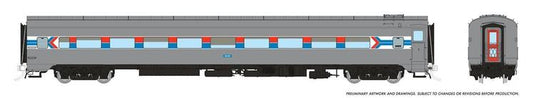 Rapido Trains HO CC&F Lightweight Coach - Amtrak Phase I : #6445