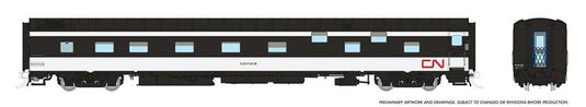 Rapido Trains HO CC&F Duplex Sleeper - CN 1961 : #1127 / Endeavour