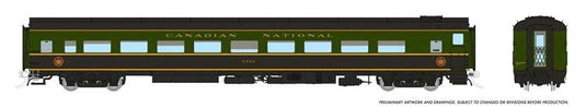 Rapido Trains HO CC&F Lightweight Coach - CNR 1954