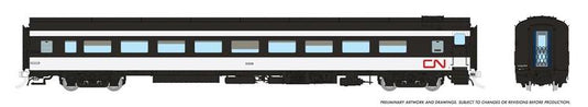 Rapido Trains HO CC&F Lightweight Coach - CN 1961
