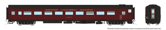 Rapido Trains HO CC&F Lightweight Coach - BC Rail : #156230 / Sunset Beach