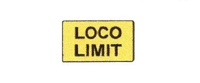 Signalisation C&G HO Loco limit