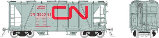 Rapido Trains HO Enterprise Covered Hopper : CN - Red Noodle - CN
