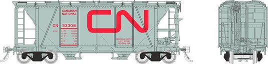 Rapido Trains HO Enterprise Covered Hopper : CN - MOW Grey - CN