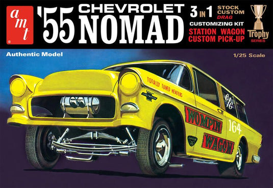 AMT 1/25 1955 Chevy Nomad 3n1