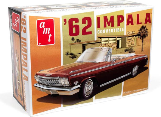 AMT 1/25 1962 Impala Convertible