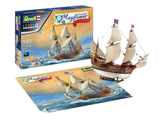 Revell Germany 1/83 Mayflower 400th Anniversary - Gift Set