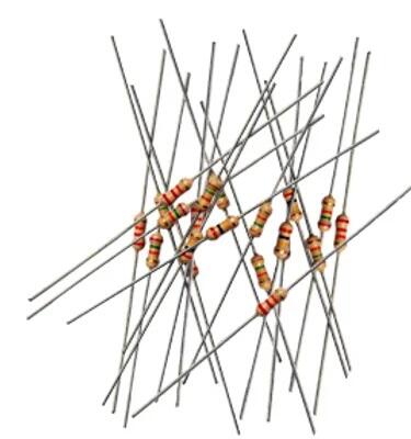 TCS 1/4 Watt 1.2K Ohm Axial Resistor (10)