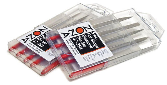 Zona Tool Flat Shapes Diamond File set 5pk