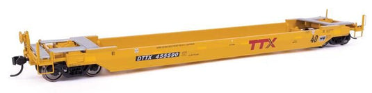Walthers Proto HO Gunderson Rebuilt All-Purpose 40' Well Car - DTTX (Patched)