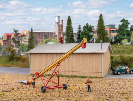 Walthers Cornerstone HO Utility Auger - Transload Facility - Kit