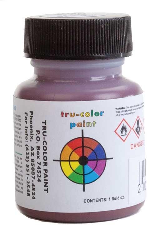 Tru-Color Flat Brushable Acrylic Paint - Oxide Brown - 1oz 29.6mL