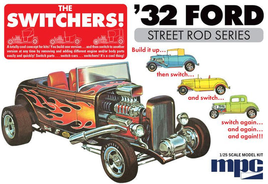 MPC 1/25 1932 Ford Switchers Roadster Coupe