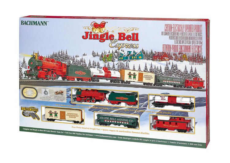 Chargez l'image dans la visionneuse de la galerie, Bachmann HO Ensemble de train - Jingle Bell Express