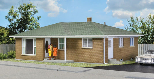 Walthers Cornerstone HO Ranch Tract House - Kit